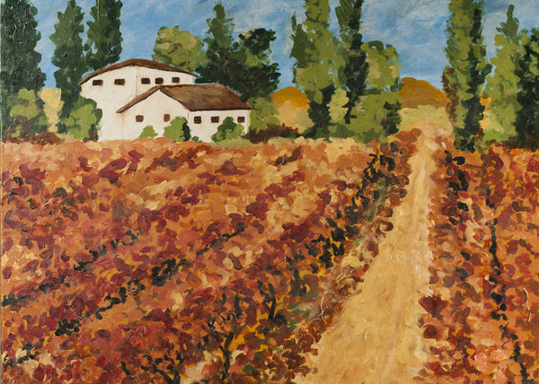 Day in the vineyard - Greeting Cards